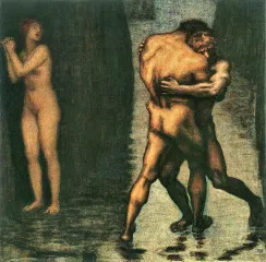 The struggle for women [2] - Franz von Stuck
